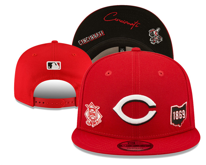 Cincinnati Reds Stitched Snapback Hats 025